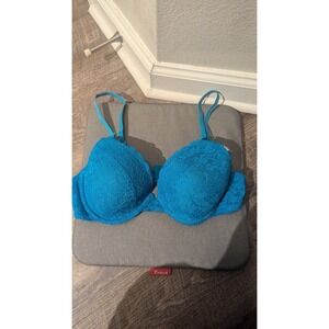 AERIE Katie Bra 34C Blue‎ Lace